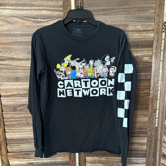 Cartoon Network Other - 2000s Cartoon Network Men's Long Sleeve T-Shirt Johnny Bravo Dexter IR Baboon
